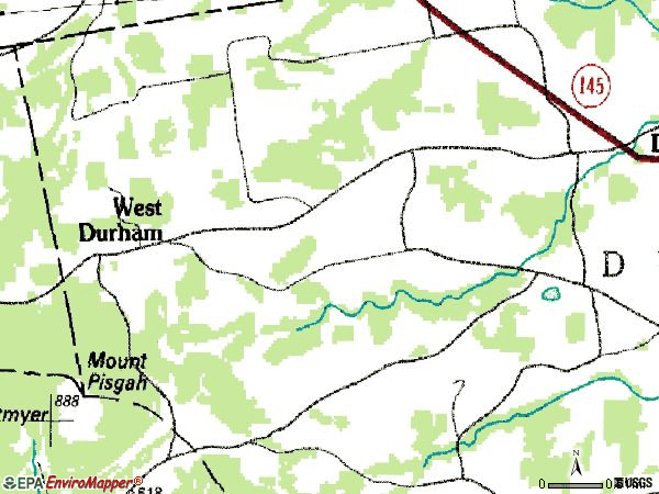 Zip code 12422 topographic map