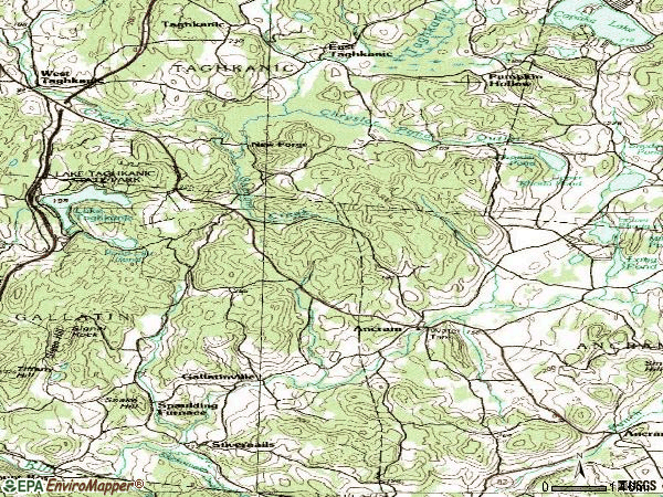 Zip code 12502 topographic map