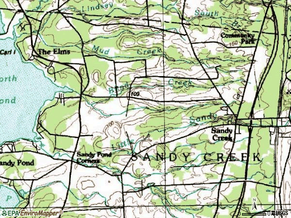 Zip code 13145 topographic map