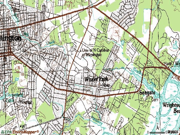 Wilmington Nc Zip Code Map - Maps Catalog Online