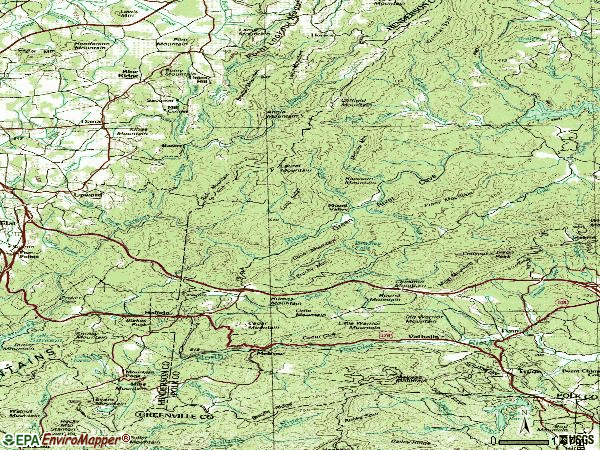 Zip code 28773 topographic map