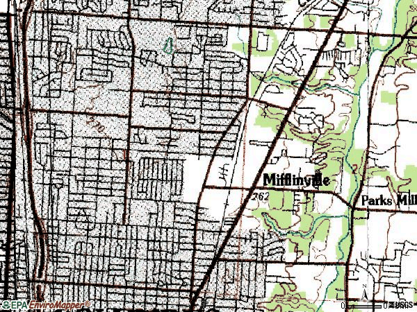 columbus zip code map 43302