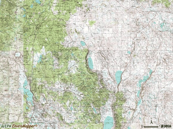 Zip code 00976 topographic map