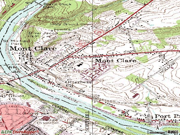 Zip code 19453 topographic map