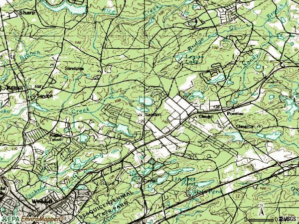 Zip code 29229 topographic map