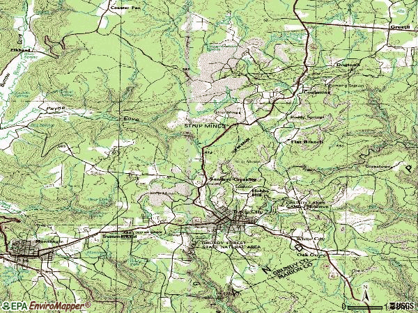 Zip code 37387 topographic map