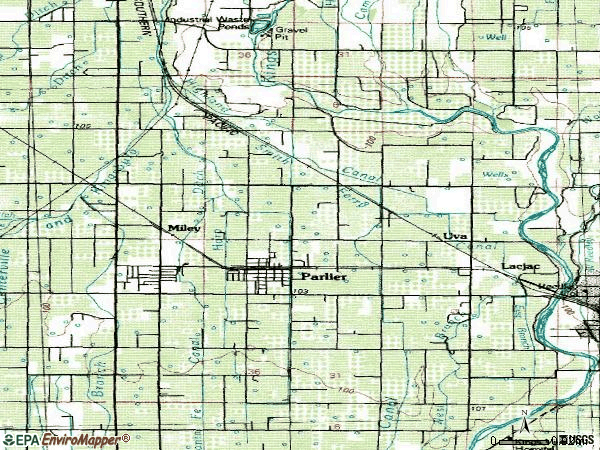 Zip code 93648 topographic map