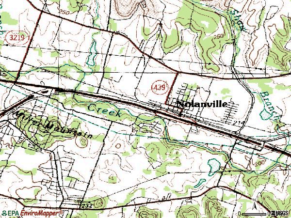 Zip code 76559 topographic map