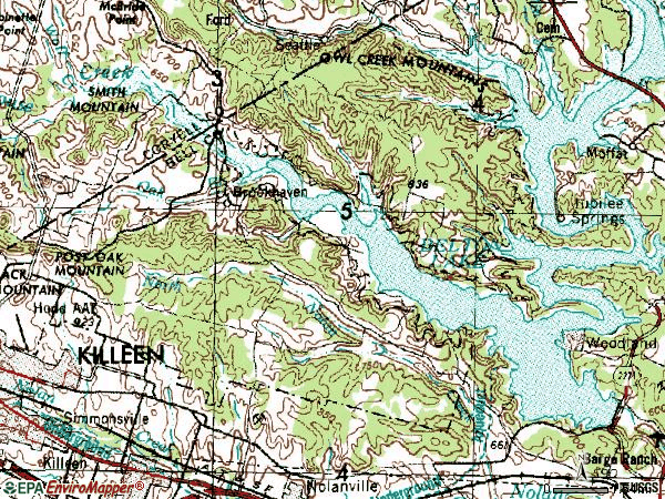 Zip code 00765 topographic map