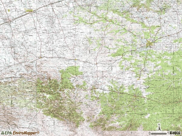 Zip code 00769 topographic map
