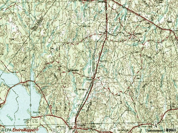 Zip code 00773 topographic map
