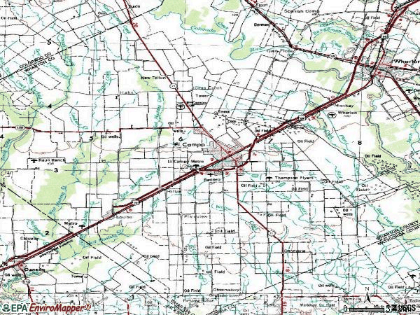 Zip code 77437 topographic map