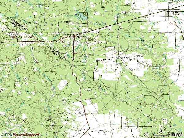 Zip code 77475 topographic map