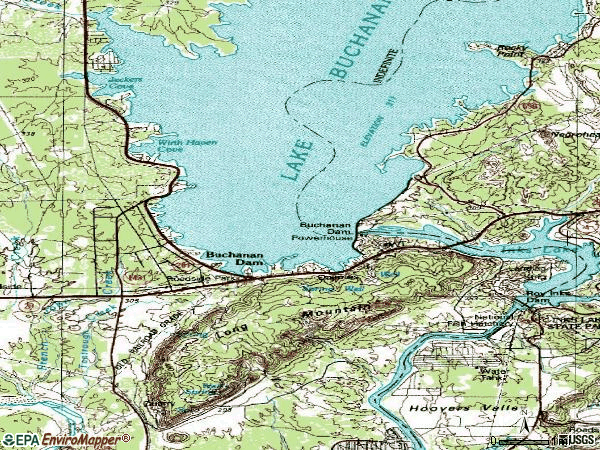 Zip code 78609 topographic map