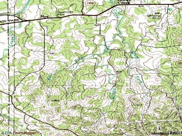 Zip code 78635 topographic map