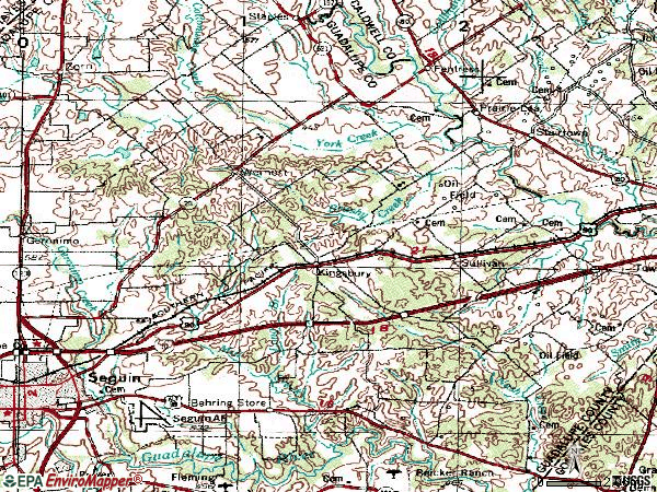 Zip code 78638 topographic map
