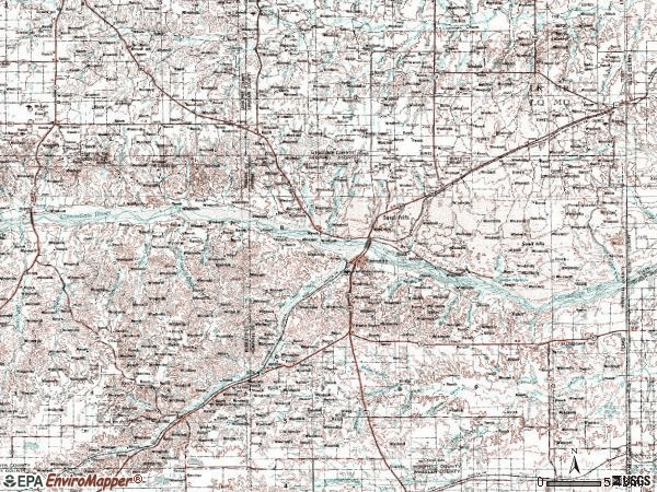 Zip code 79014 topographic map
