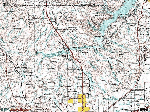 Zip code 00791 topographic map