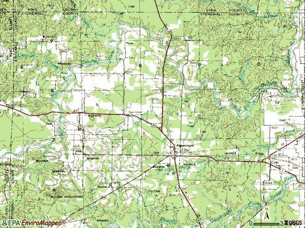 Zip code 79502 topographic map