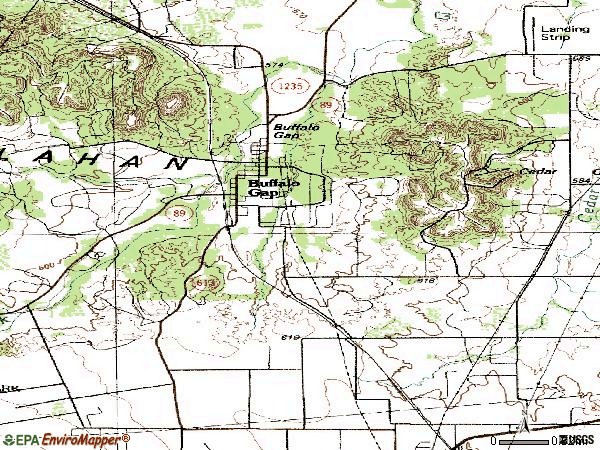 Zip code 79508 topographic map