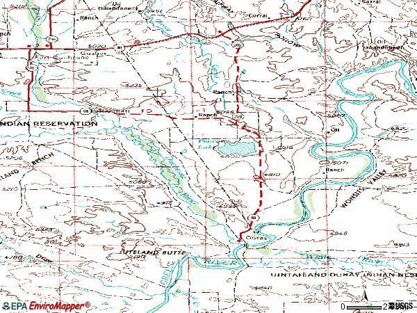 Zip code 84063 topographic map