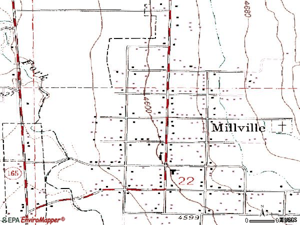 Zip code 84326 topographic map
