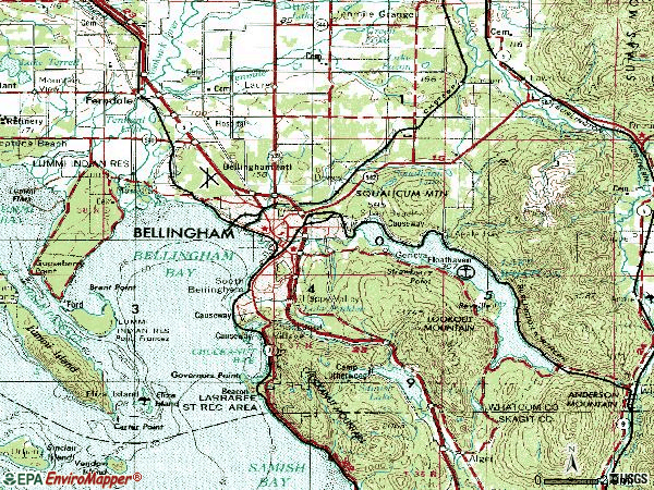 Zip Code Map Bellingham Wa - United States Map