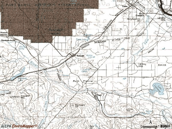 Zip code 98576 topographic map