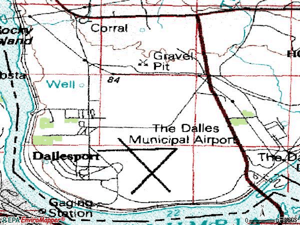 Zip code 98617 topographic map