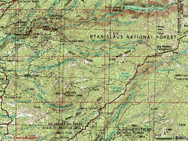 Zip code 00952 topographic map