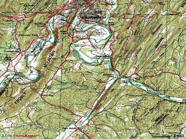 Zip code 26753 topographic map