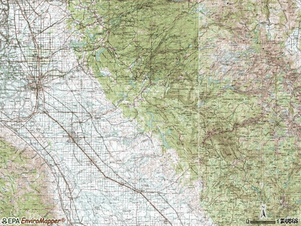 Zip code 00953 topographic map