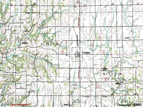 Zip code 53554 topographic map