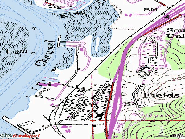 Zip code 95537 topographic map