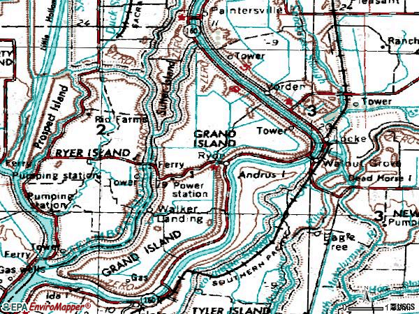 Zip code 95690 topographic map