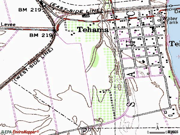 Zip code 96090 topographic map