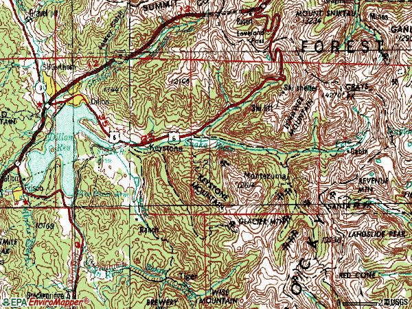 Zip code 80435 topographic map
