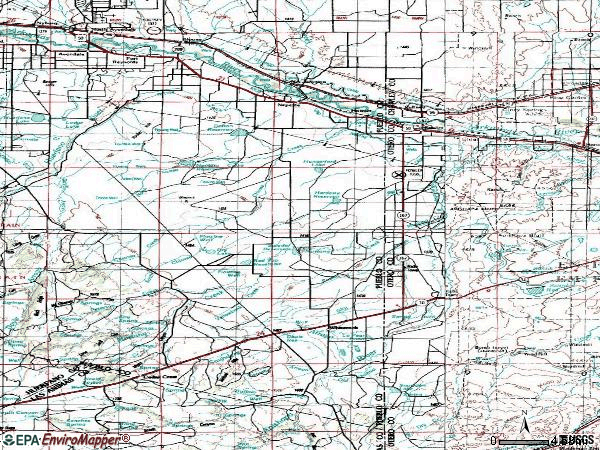 Zip code 81039 topographic map