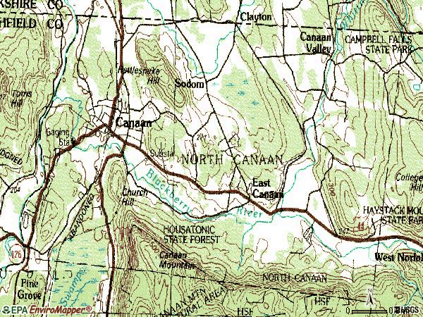 Zip code 06018 topographic map