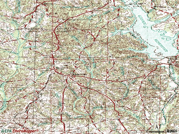 Zip code 36310 topographic map