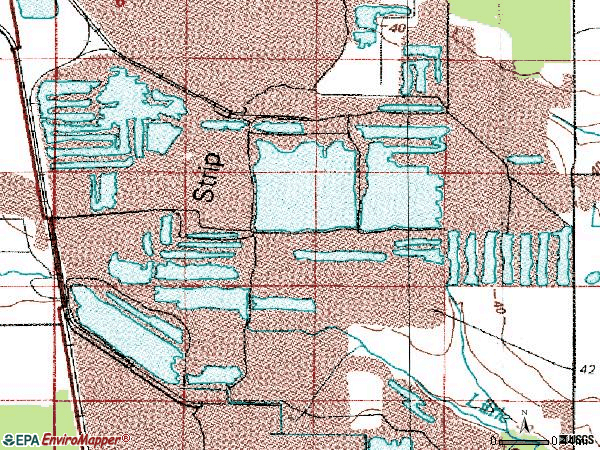 Zip code 33835 topographic map