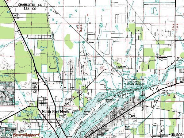 Ft Myers Zip Code Map United States Map 2798