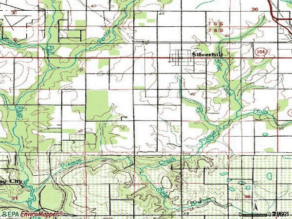 Zip code 36576 topographic map