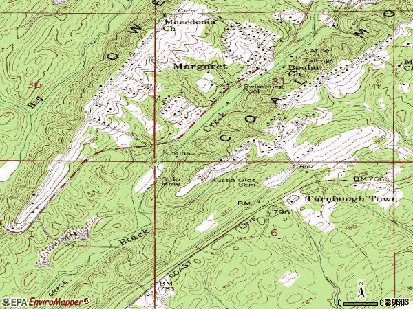 Zip code 35112 topographic map