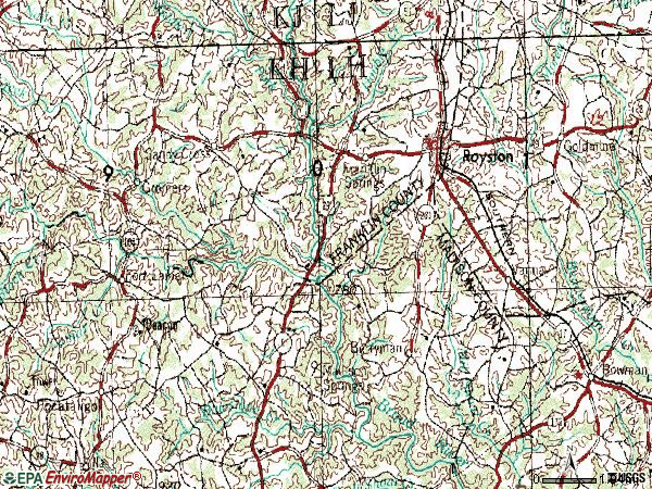 Zip code 30662 topographic map