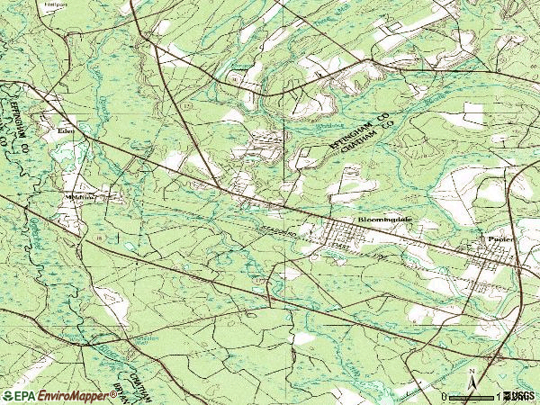 Zip code 31302 topographic map