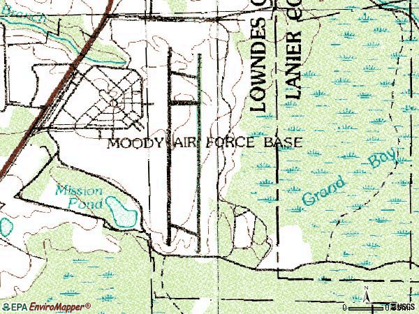 Zip code 31699 topographic map
