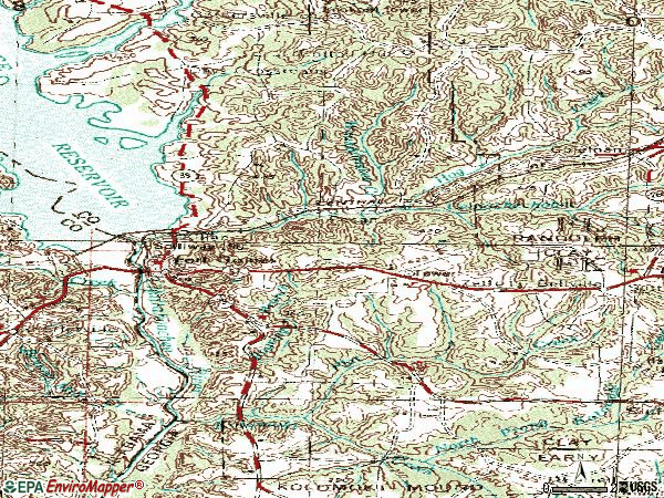 Zip code 31751 topographic map