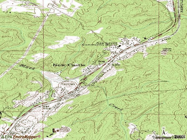 Zip code 35119 topographic map