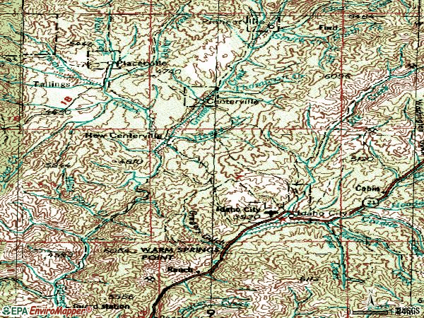 Zip code 83631 topographic map